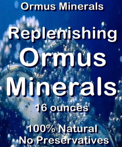 Ormus Minerals -Replenishing Ormus Minerals