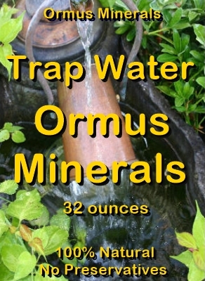 Ormus Minerals - Trap Water Ormus Minerals